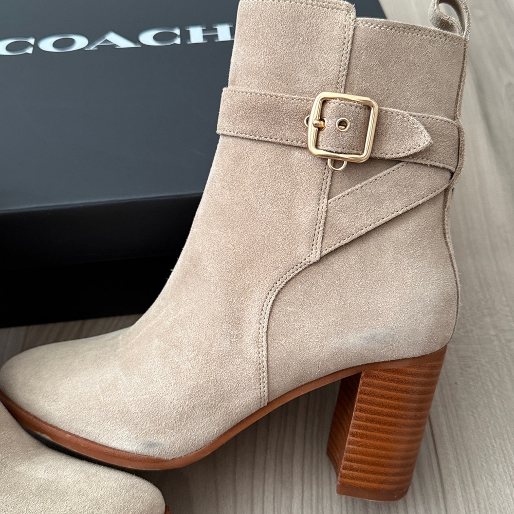 Coach Olivia Suede Boots - Picture 3 of 9
